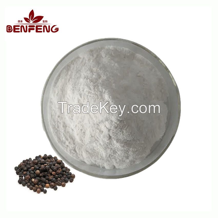High Quality black pepper extract 98% piperine Natural 98% Piperine Powder