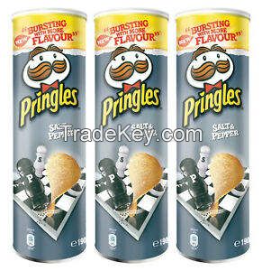 Pringles Potato Chips 165g All Flavours.