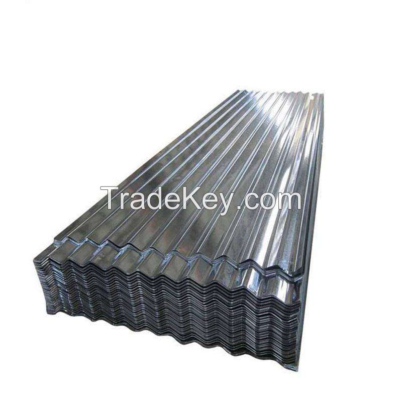 Hot-Dipped Zinc GI Galvanized steel corrugated galvanized zinc roof sheets for Container Plate Building Material