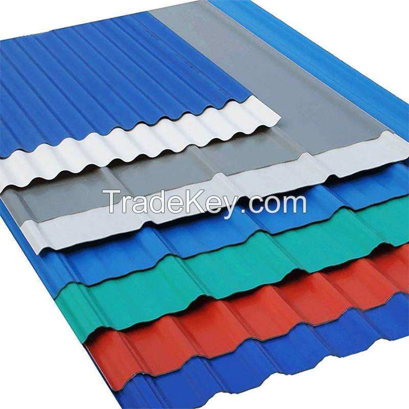 Hot Sale ppgi Galvanized Corrugated Roofing Steel Sheet With Price Zinc Coated Galvanized Roofing Plate