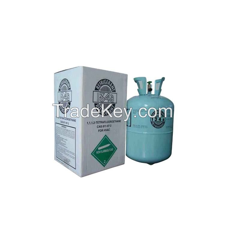 REFRIGERANT R134A disposable cylinder factory purity 99.9% R134a refrigerant gas..
