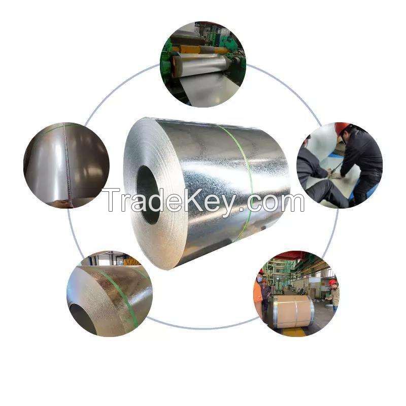 TISCO TPCO Galvanize Coil Rod / Galvanized Iron Sheet Coils / 26 Gauge Galvanized Steel Coil