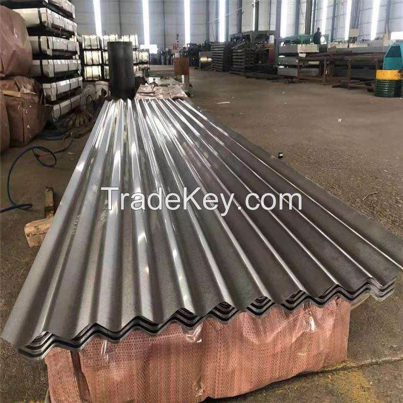 GI GL galvanized zinc coated metal steel sheet Z275 galvanized steel roofing sheet with galvanized steel panels