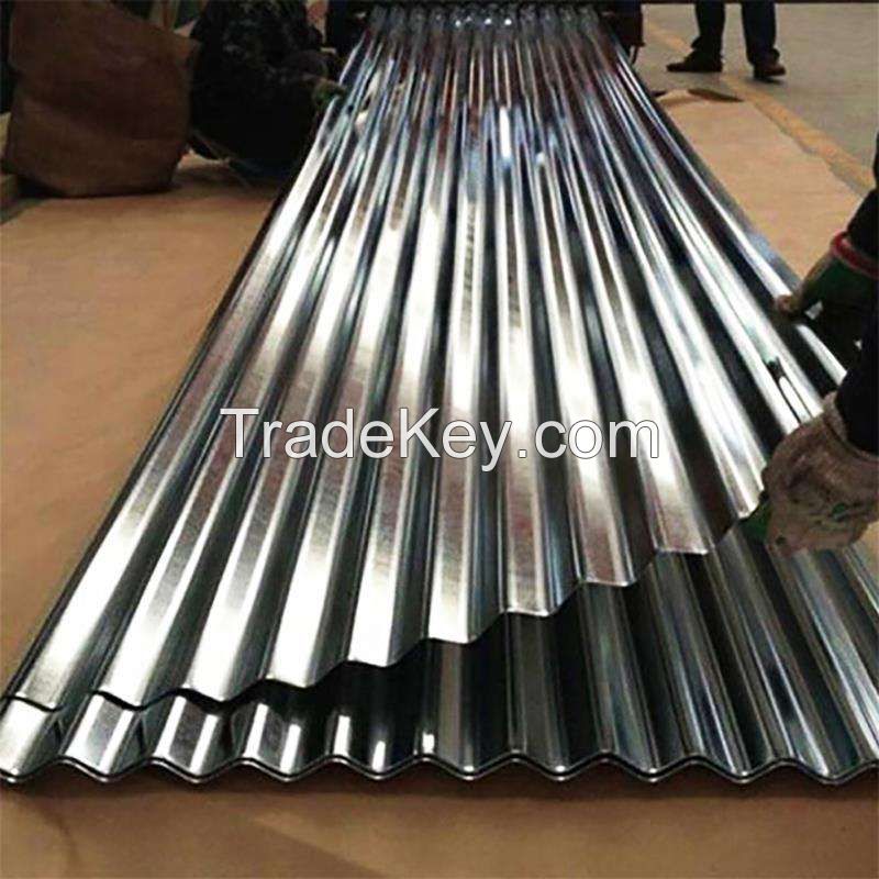 Galvanized Corrugated Roofing Sheet Aluminum Zinc Coated High-strength Steel Plate Container Plate PPGI/versatile roofing sheets