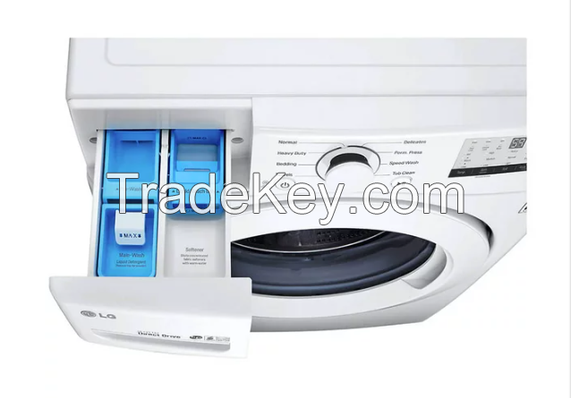 White Electric Front Load Washer