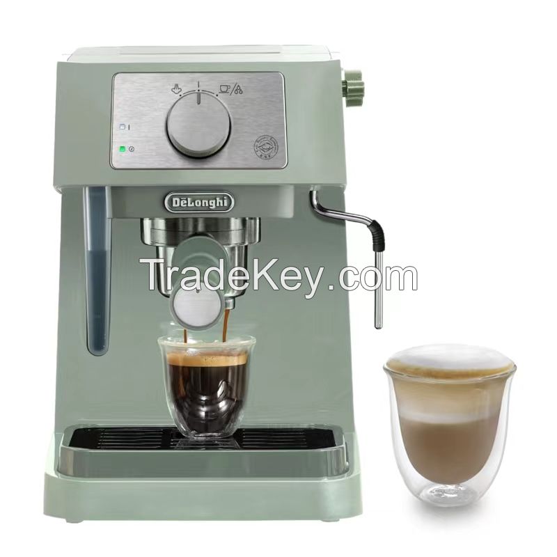 Meow/Semi-automatic coffee maker EC255.GR Italian pump pressure small household steam milk foam