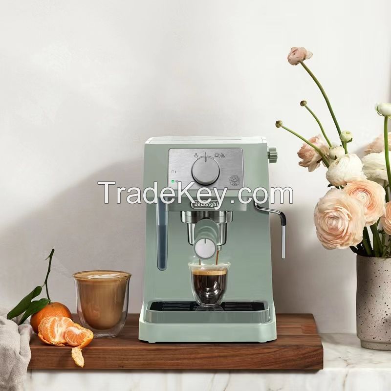 Meow/Semi-automatic coffee maker EC255.GR Italian pump pressure small household steam milk foam