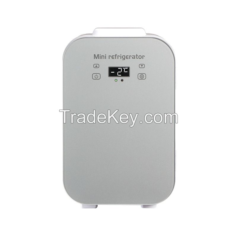 LED Display with temperature display small fridge touch screen 8L energy drink skincare custom mini fridge refrigerator
