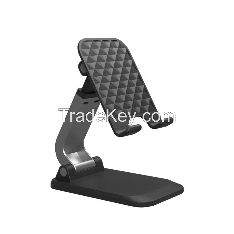 Desktop aluminum alloy pad tablet live mobile phone stand multi functional folding mobile phone stand