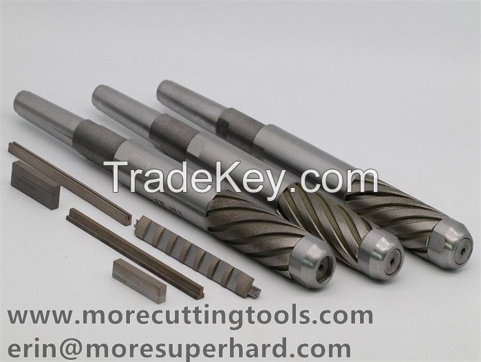 Single Pass Diamond Honing Tools, Electroplated Diamond Reamers