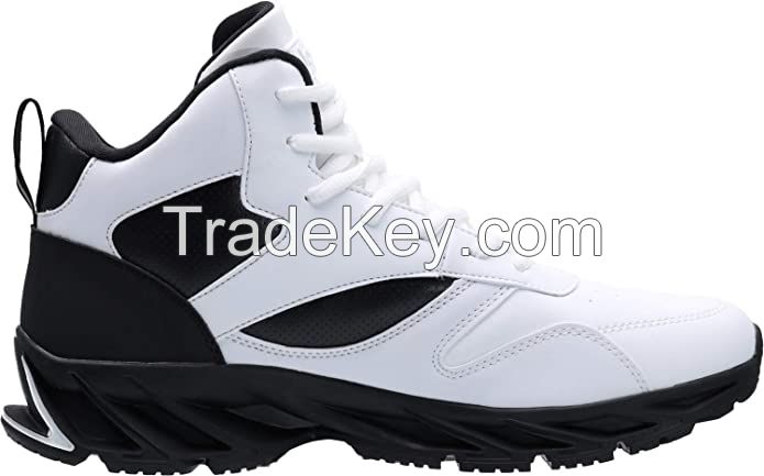 Joomra Men's Stylish Sneakers High Top Athletic-Inspired Shoes