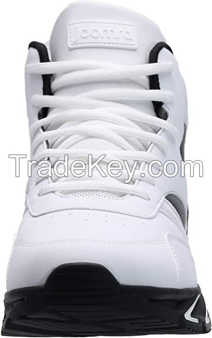 Joomra Men's Stylish Sneakers High Top Athletic-Inspired Shoes