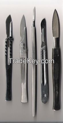 Complete set of medical surgical forceps