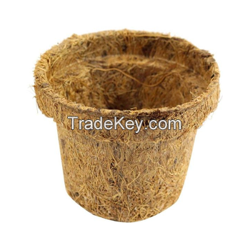 BIODEGRADABLE Coir Pot For Seedling Trees and Seeds For Our Garden