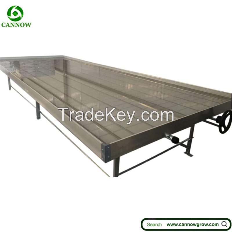 5.9ft (1.8m) wide EBB and flow rolling bench