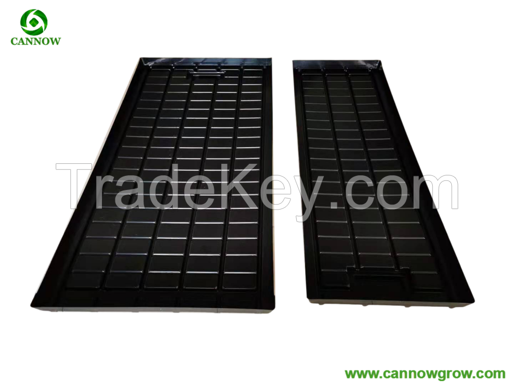 ABS plastic flood tray for rolling benches in greenhouse