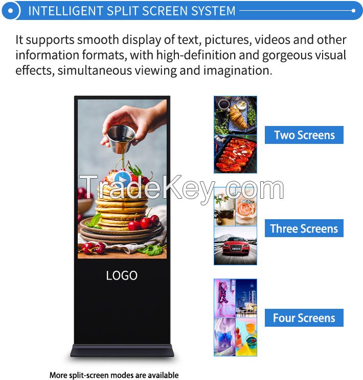 32''/43''/55'' Floor Standing Digital Signage