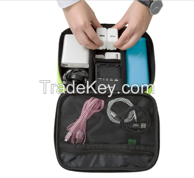 Yan Chang Travel Nylon Handheld Digital Storage Bag Large Waterproof and Shockproof Flatbed Photography SLR Camera Accessories Organizing Bag