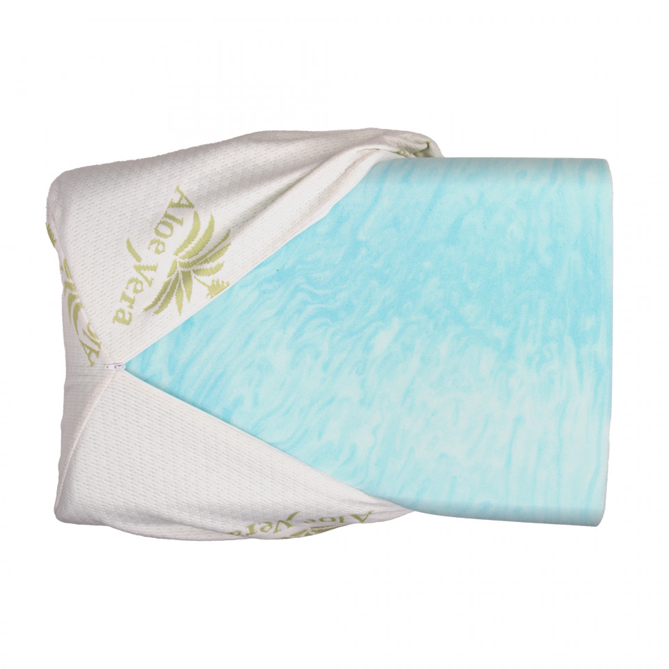 Ergonomic gel infused memory foam pillows 60 x 40 cm, price 5, 99 euro