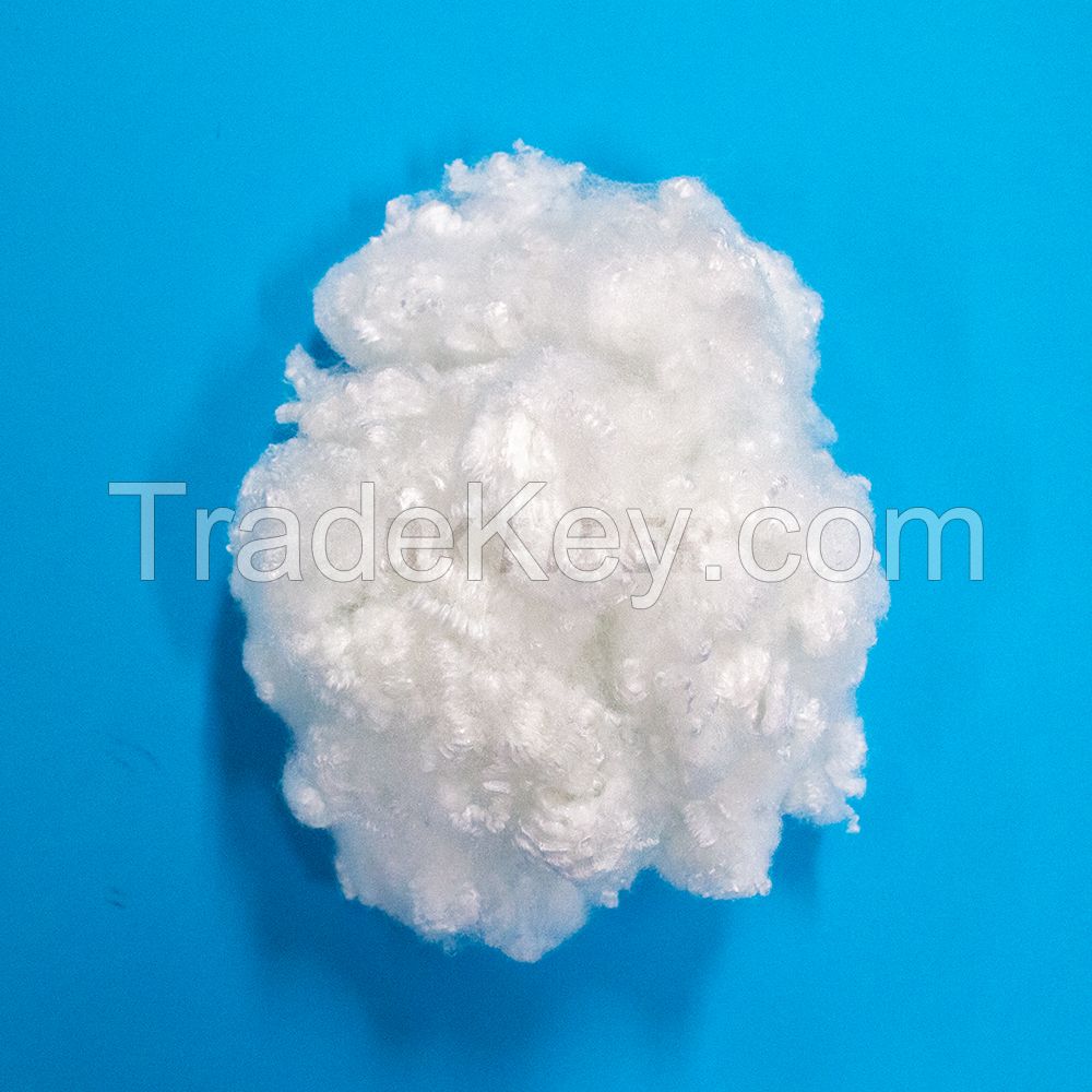 Polyester staple fiber made in Korea (Virgin), Hollow, 6Dx64mm (using for stuffing, ball fiber)