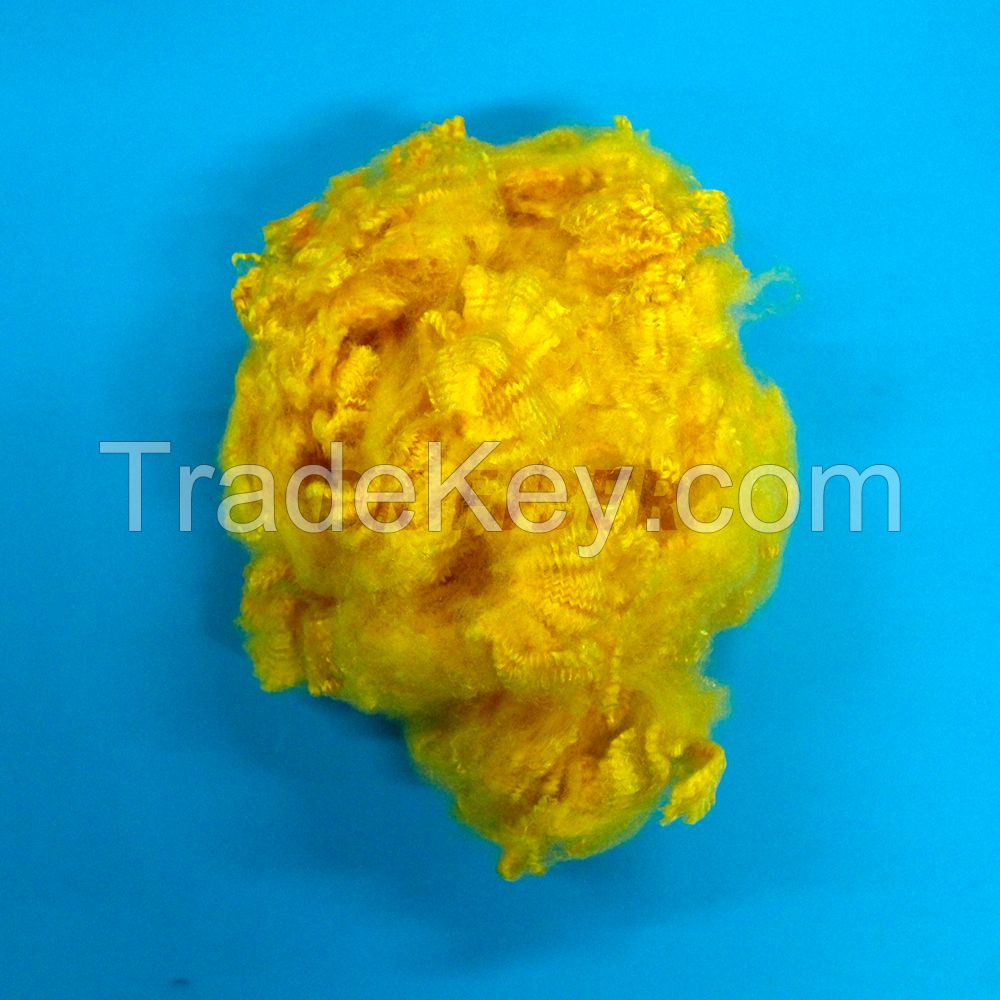 Polyester staple fiber made in Korea (Color), 3DX92mm (using for felt, artboards, carpets)