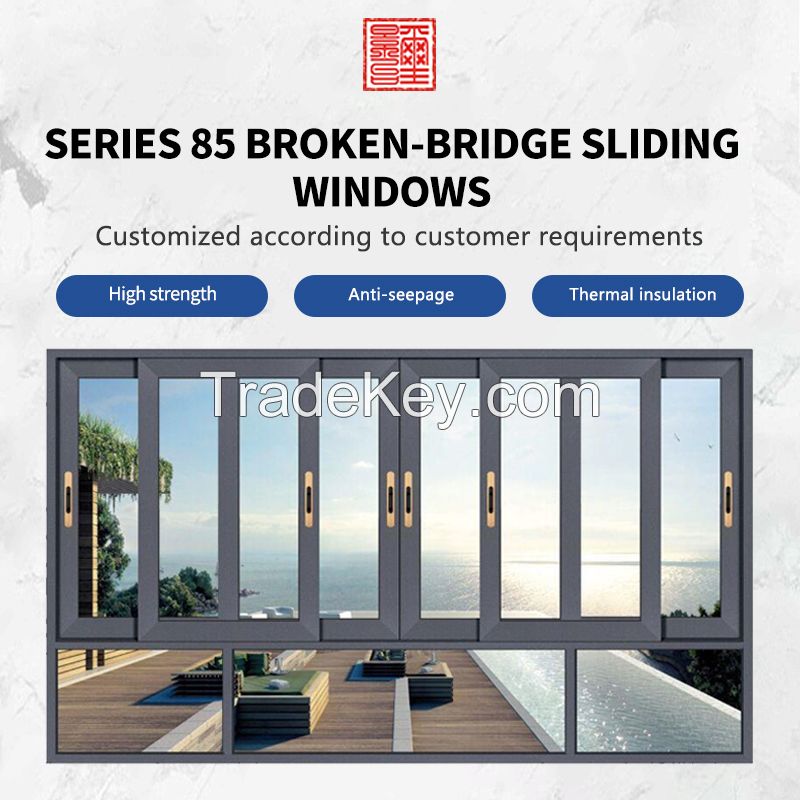 85 series bridge cutoff sliding window