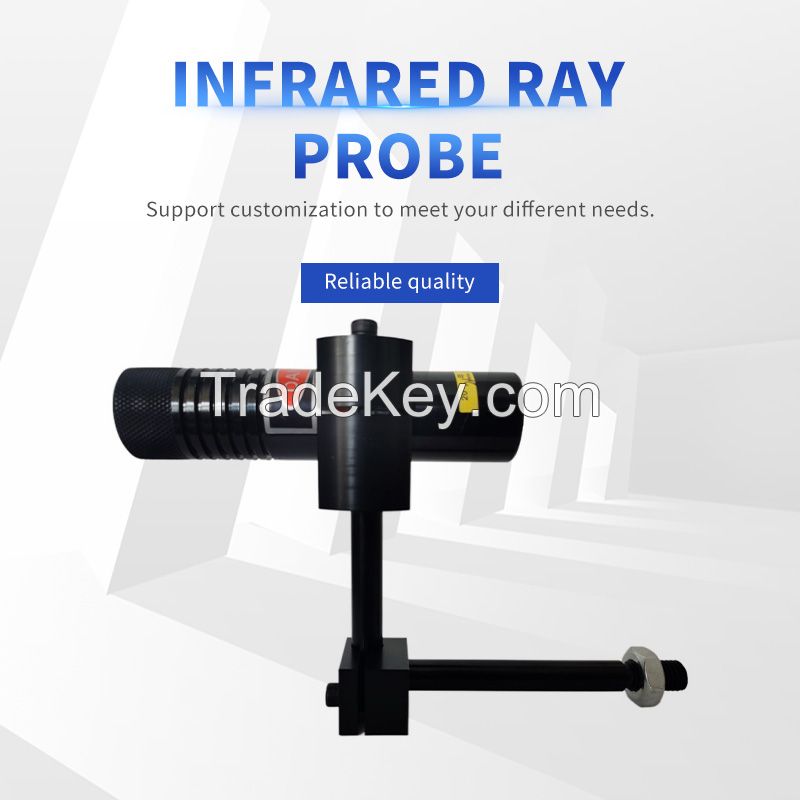Infrared probe (slot, cross, dot) uses woodworking, clothing, stone machinery