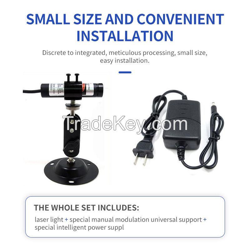 Infrared Laser Positioning Lamp (word, cross, DOT) Uses Woodworking, Clothing, Stone Machinery