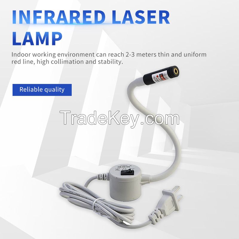 Infrared Laser Lamp (word, cross, DOT) Uses Woodworking, Clothing, Marking Machine, Shoe Machine