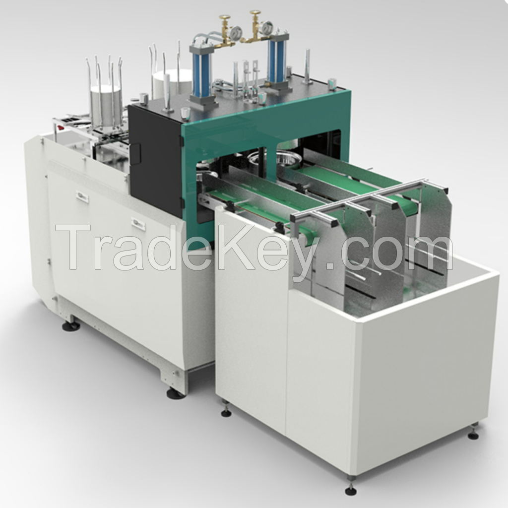 paper plate forming machine