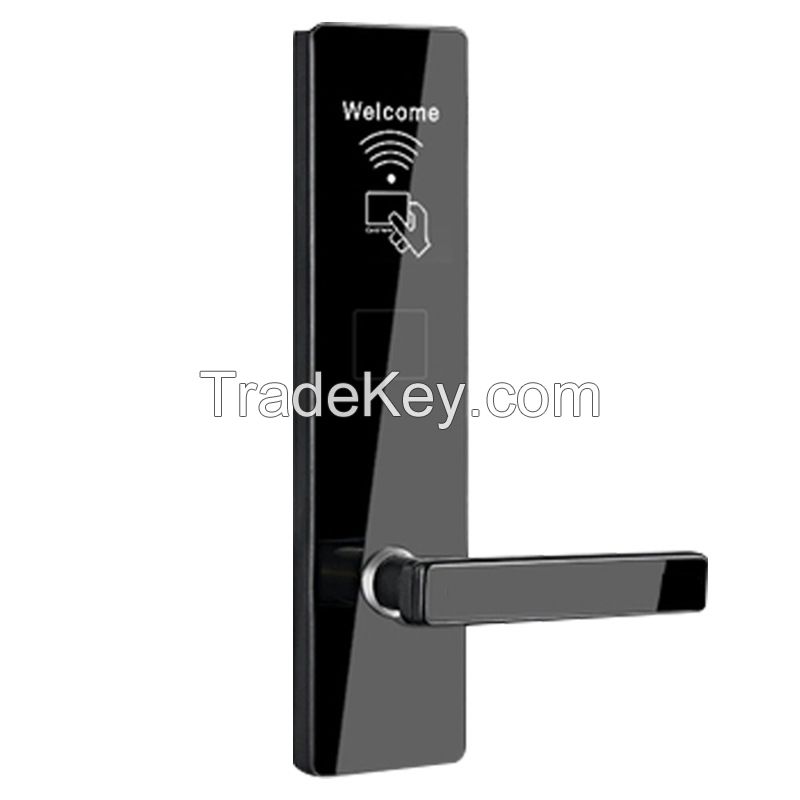 Hotel door lock magnetic card induction lock