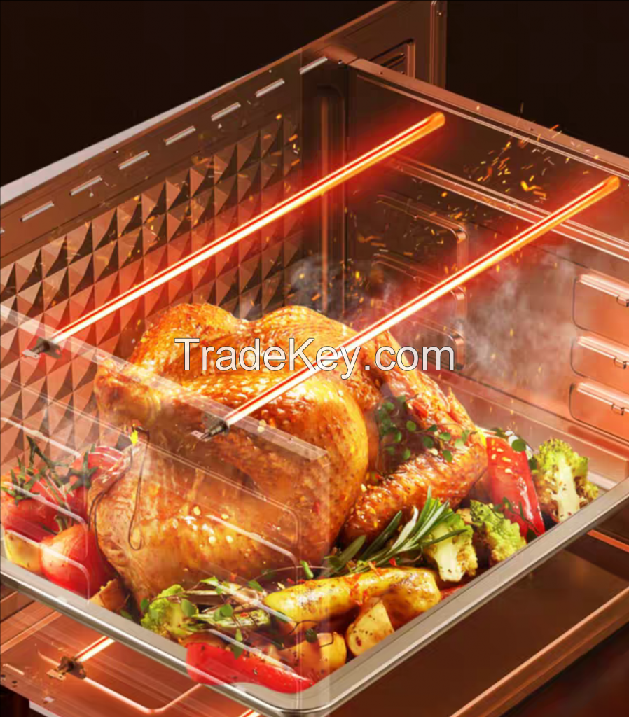 Mieko Home Full-automatic Baking, Multi-function Large Capacity Oven 45l Baking Integrated