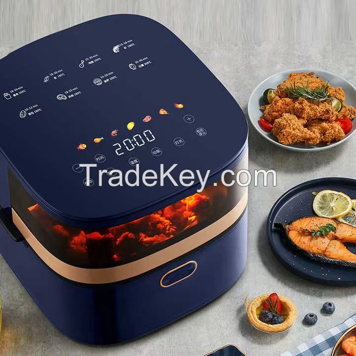 Digital Smart Lucky airfryer 7.5L Airfryers A7D With Observation Window Multifunctional Touch Screen Hot xxl Airfryer
