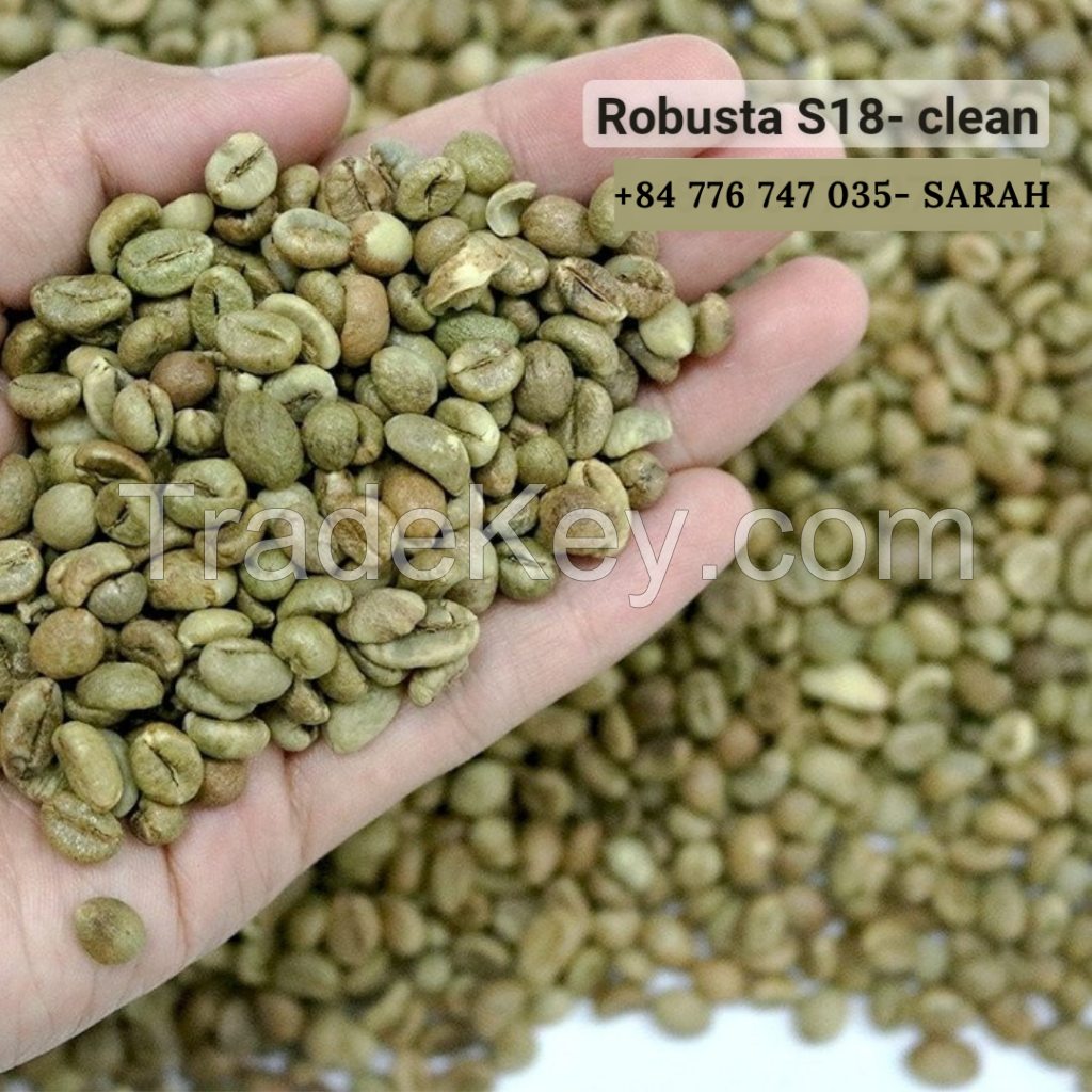 Robusta screen 18 Clean grade 1