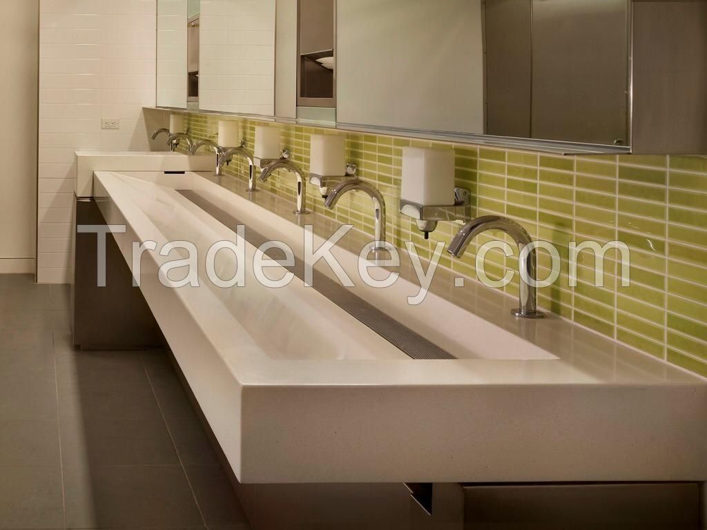 Solid Surface, Corian, Marble &amp; Granite, Countertops, Wall Cladding, Reception Desk
