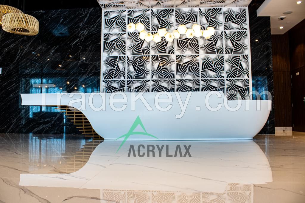 Solid Surface, Corian, Marble &amp;amp;amp; Granite, Countertops, Wall Cladding, Reception Desk