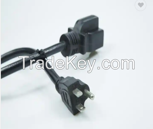 IEC 320 C 13 socket 125V Power Cord Plug and Socket 3 pin tv Power Cord