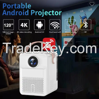 Hot Selling 4k 1080p Supported Full Hd Projector 150 ANSI Lumens Portable Lcd Home Theater Movie Led Projector