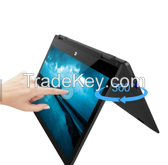 Brand new 11.6 inch FHD touch screen touchscreen laptop yoga 360 degree rotating 2 in 1 convertible N4120 8G 64G 1TB mini laptop