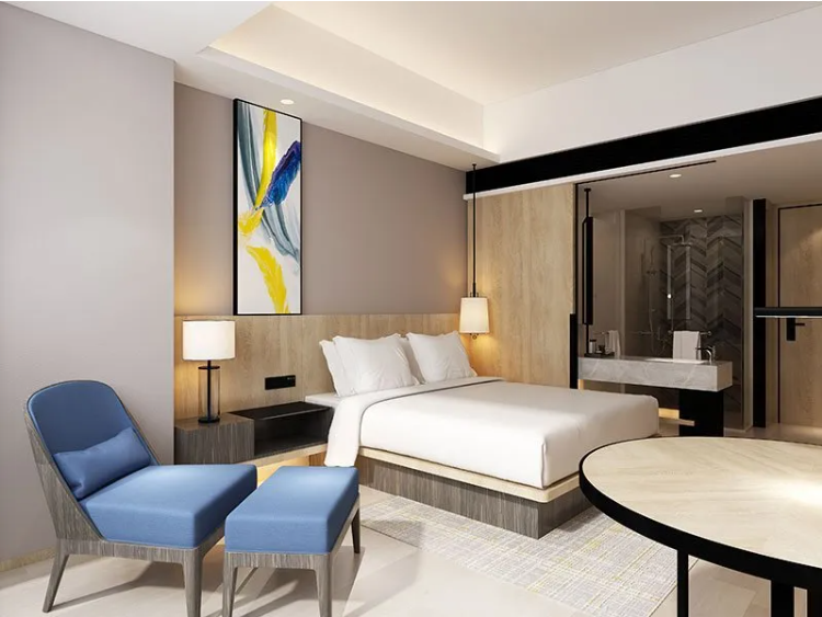 Customized Modern Furniture Bedroom Set For Hotel Room