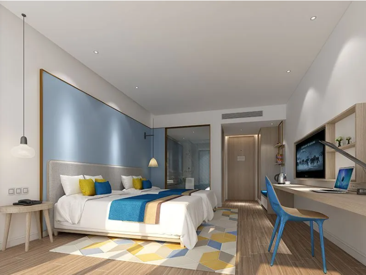 Simple Motel Bedroom Furniture  Hotel Bedroom Sets Bed