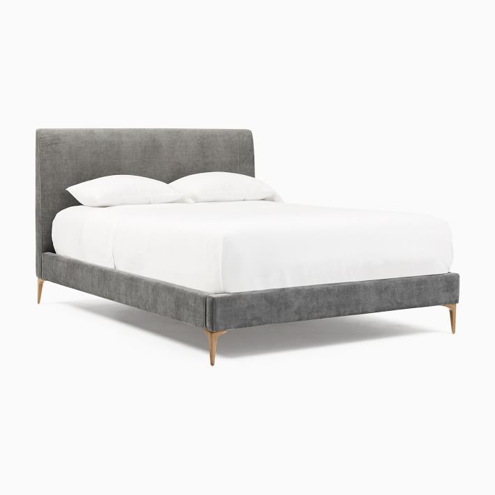 Custom Hotel Furniture Minimalist Design Hotel Bedroom Fabric Wood Beds With Headboard