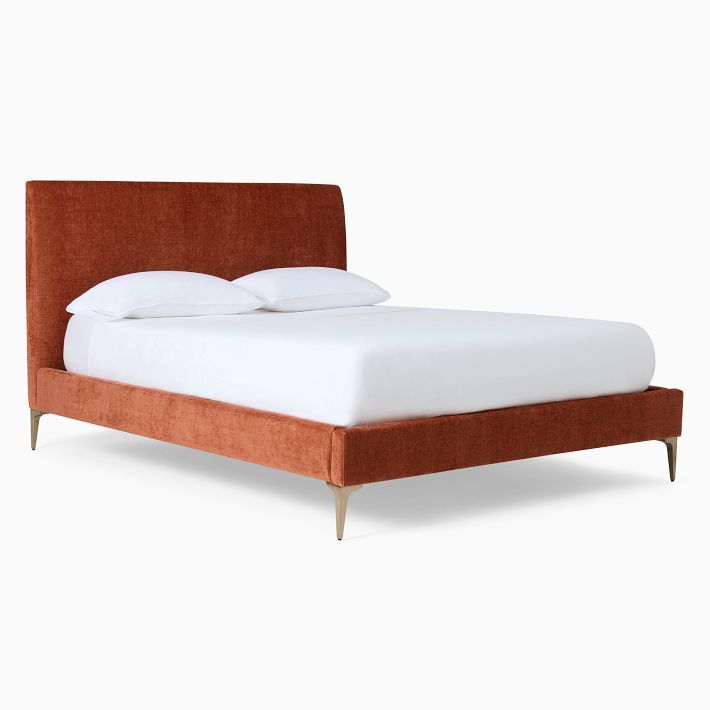 Custom Hotel Furniture Minimalist Design Hotel Bedroom Fabric Wood Beds With Headboard