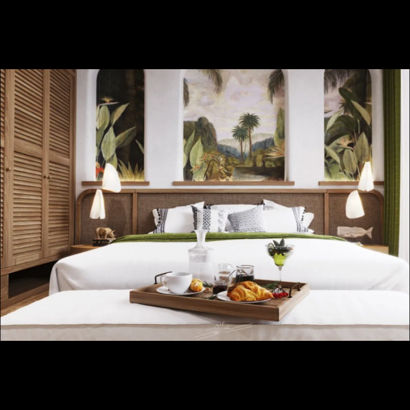 Hotel Furniture Set Factory Direct Sale Set Sheets Luxury Bedroom Bed For Hotel Room Furniture