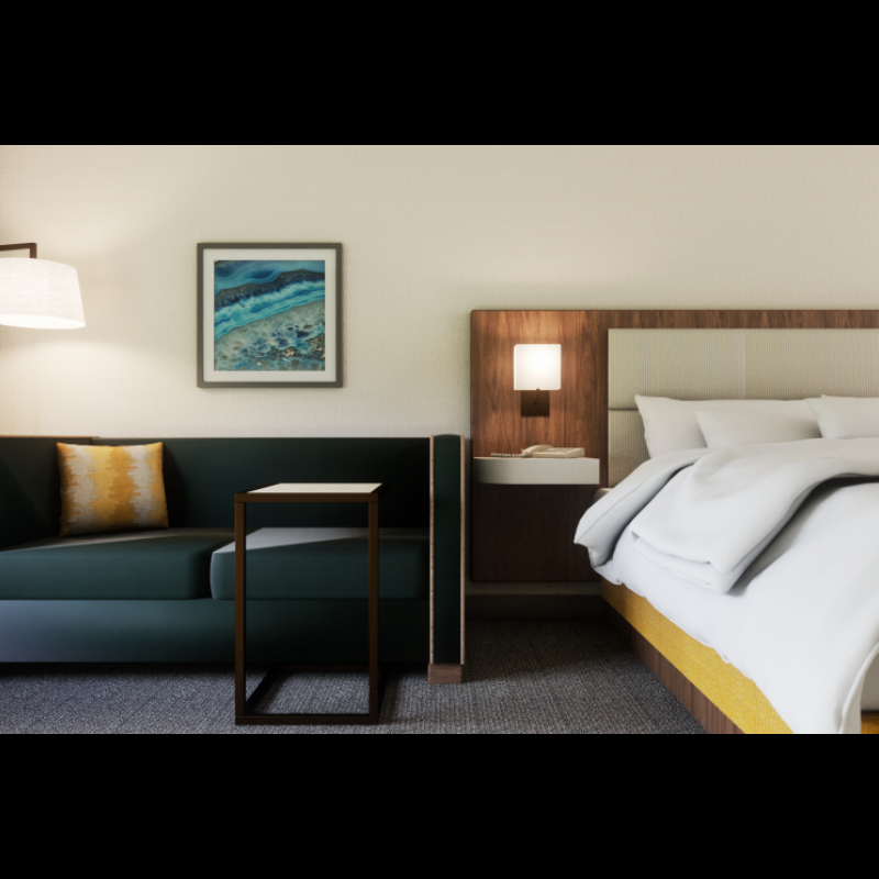 Hotel Furniture Room Modern Luxury Hilton Hampton Hotel Bed room furniture for sale