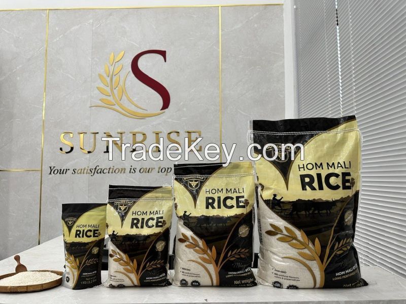 Hom Mali rice, Thai rice, Long grain rice, White rice