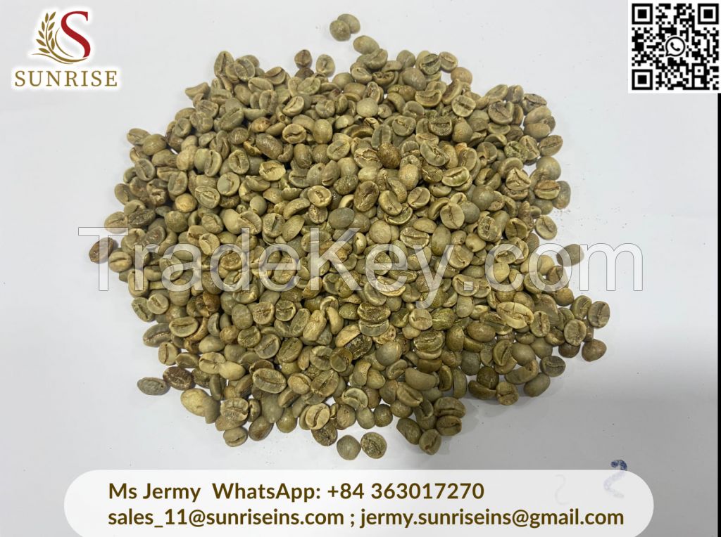 Arabica green coffee beans Vietnamese coffee beans