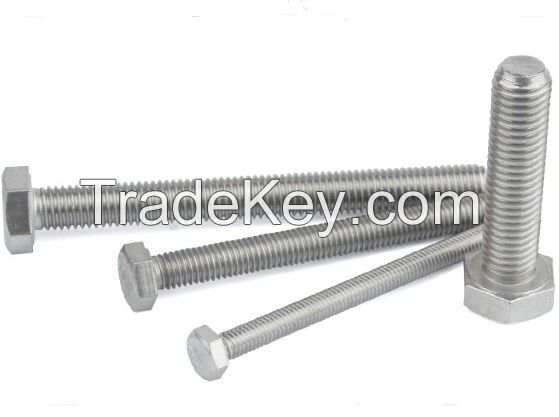 B8 B8M ASME/ANSI B 18.2.1 Full Thread Hex Bolts