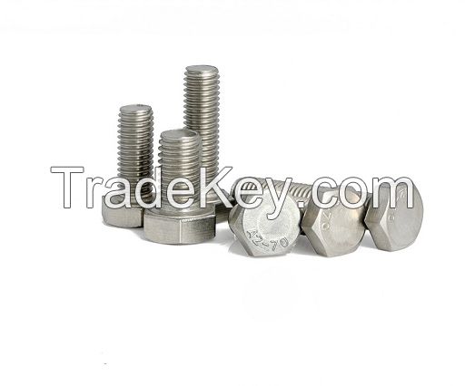 B8 B8M ASME/ANSI B 18.2.1 Full Thread Hex Bolts