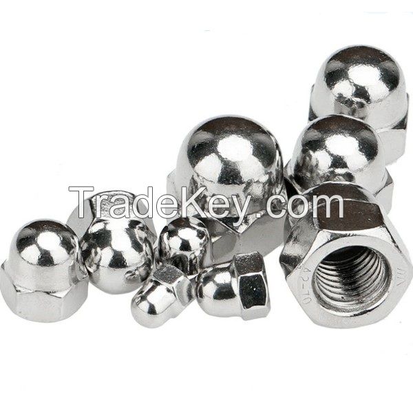 A2-70 DIN1587 Cap Nuts Dome nuts
